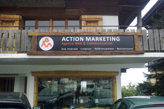 Façade Action Marketing Combloux